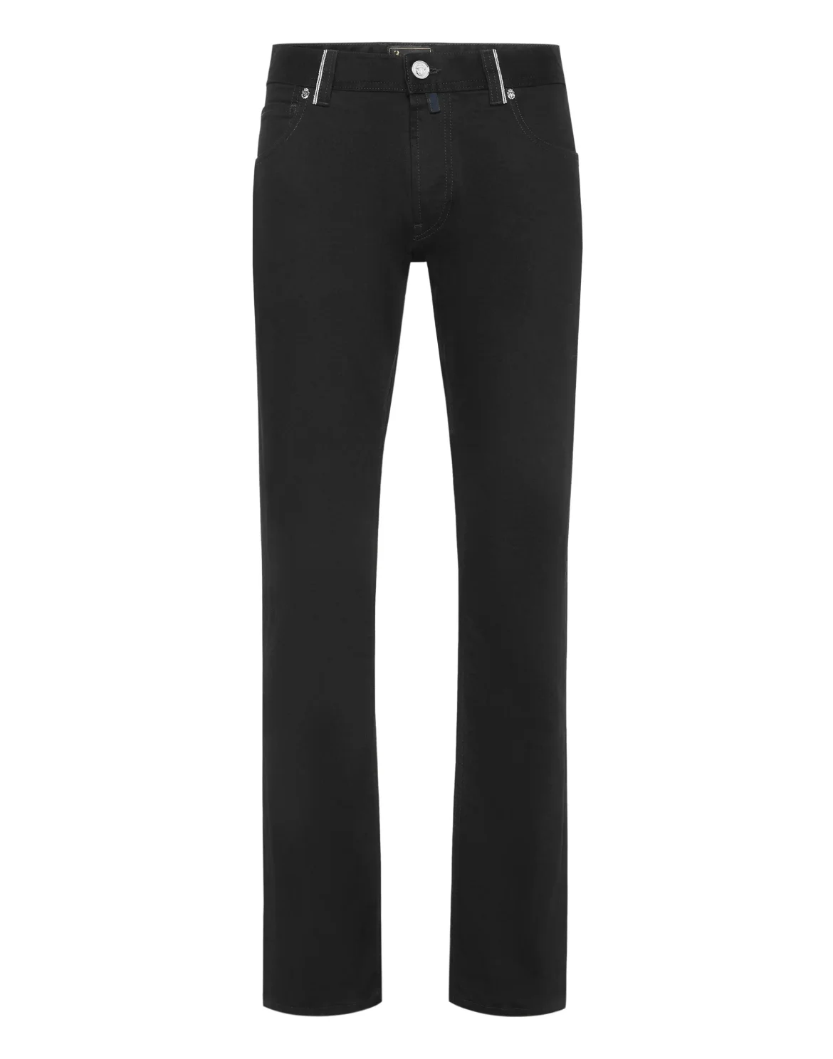 5 Pockets Super Straight Cut Jeans, цвет: Черный