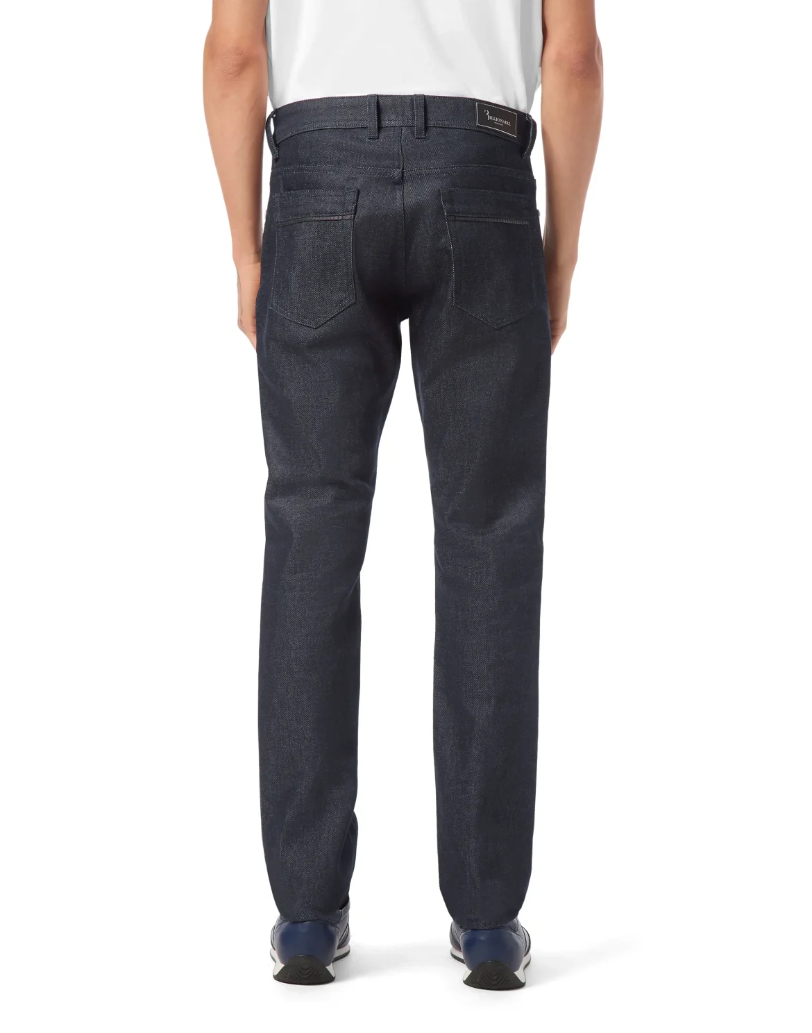 Elaphe 5 Pockets Super Straight Cut Jeans, цвет: Синий