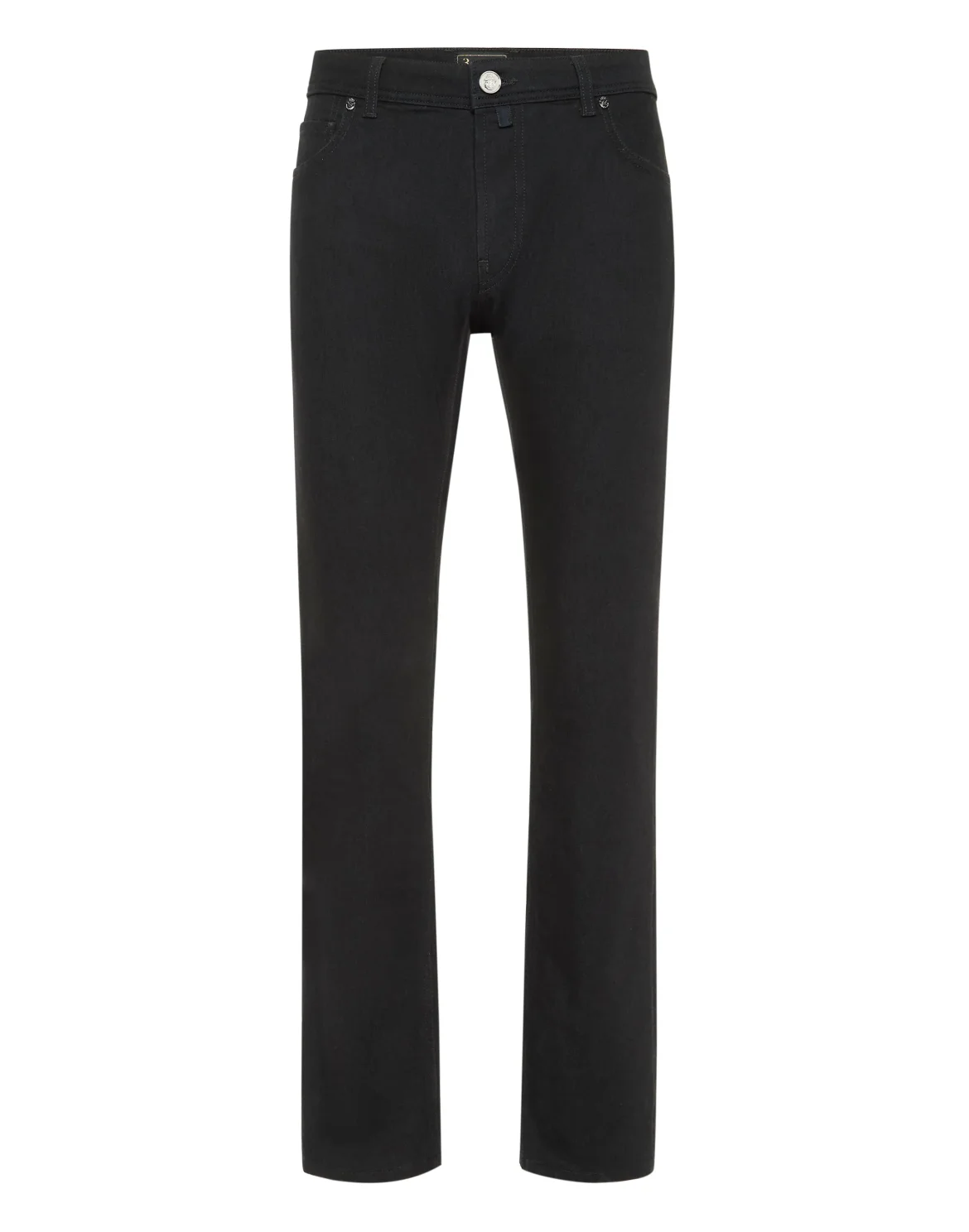 5 Pockets Super Straight Cut Jeans, цвет: Черный