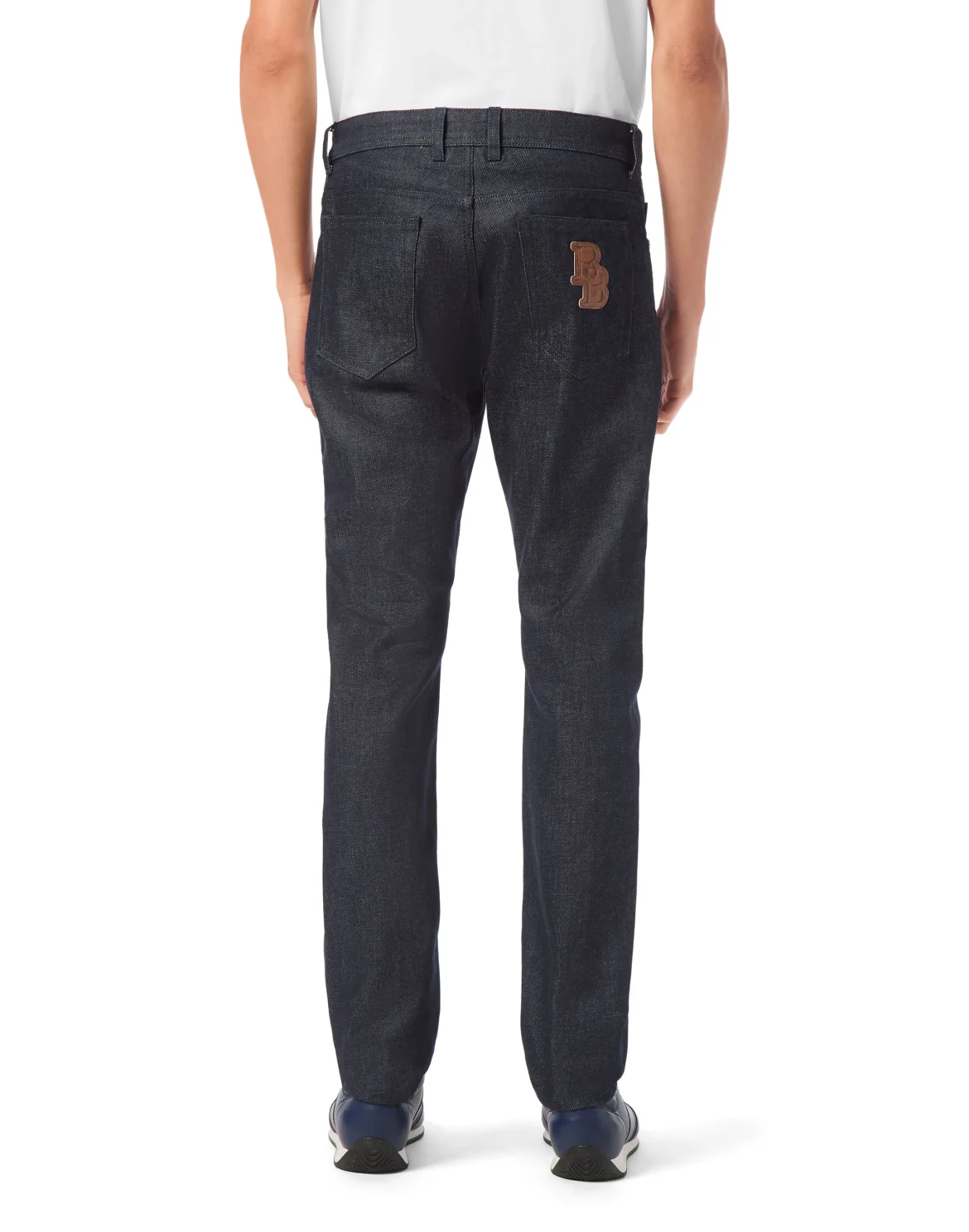 5 Pockets Super Straight Cut Jeans, цвет: Синий