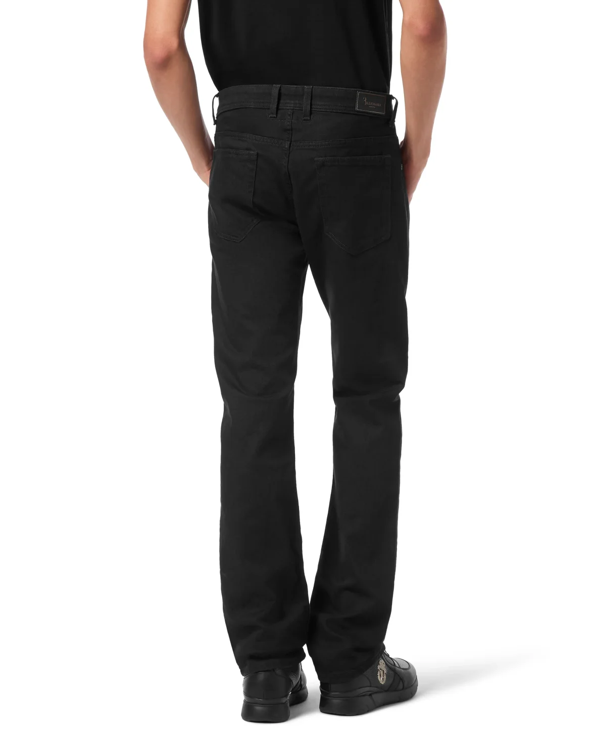 5 Pockets Daddy Straight Cut Jeans, цвет: Черный
