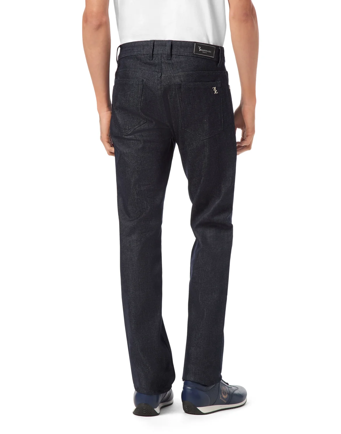 5 Pockets Daddy Straight Cut Jeans, цвет: Синий