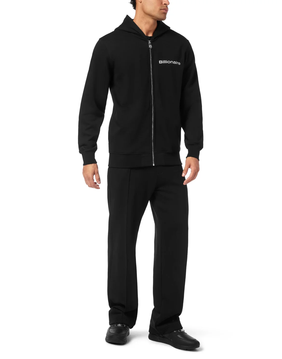 Hoodie Sweatjacket Flags, цвет: Черный