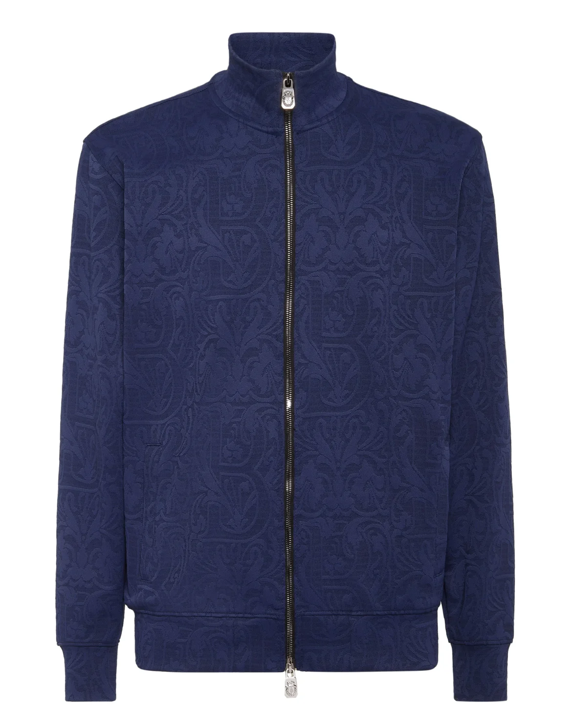 Jacquard Tracksuit Jacket LS, цвет: Синий