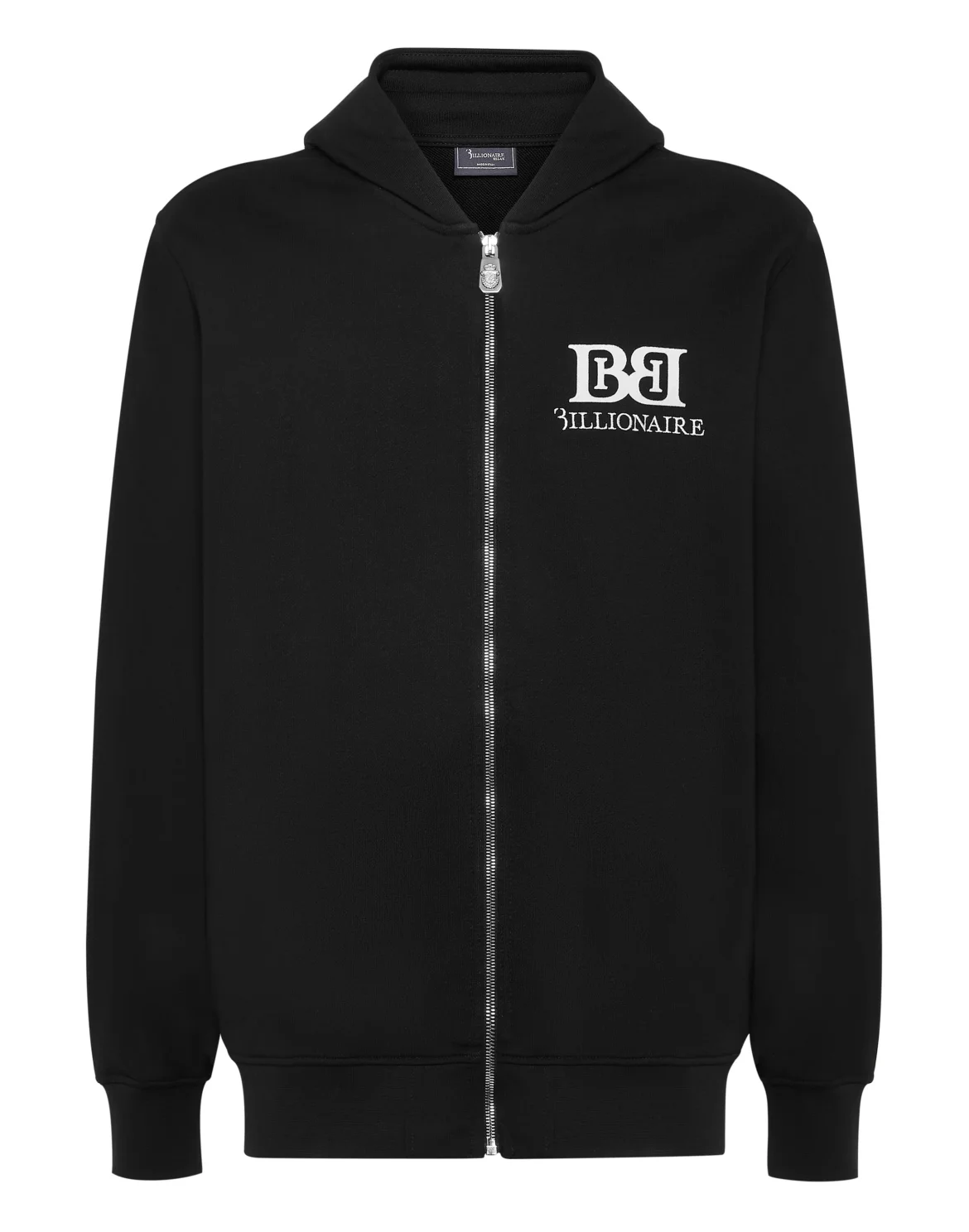 Hoodie Sweatjacket LS, цвет: Черный