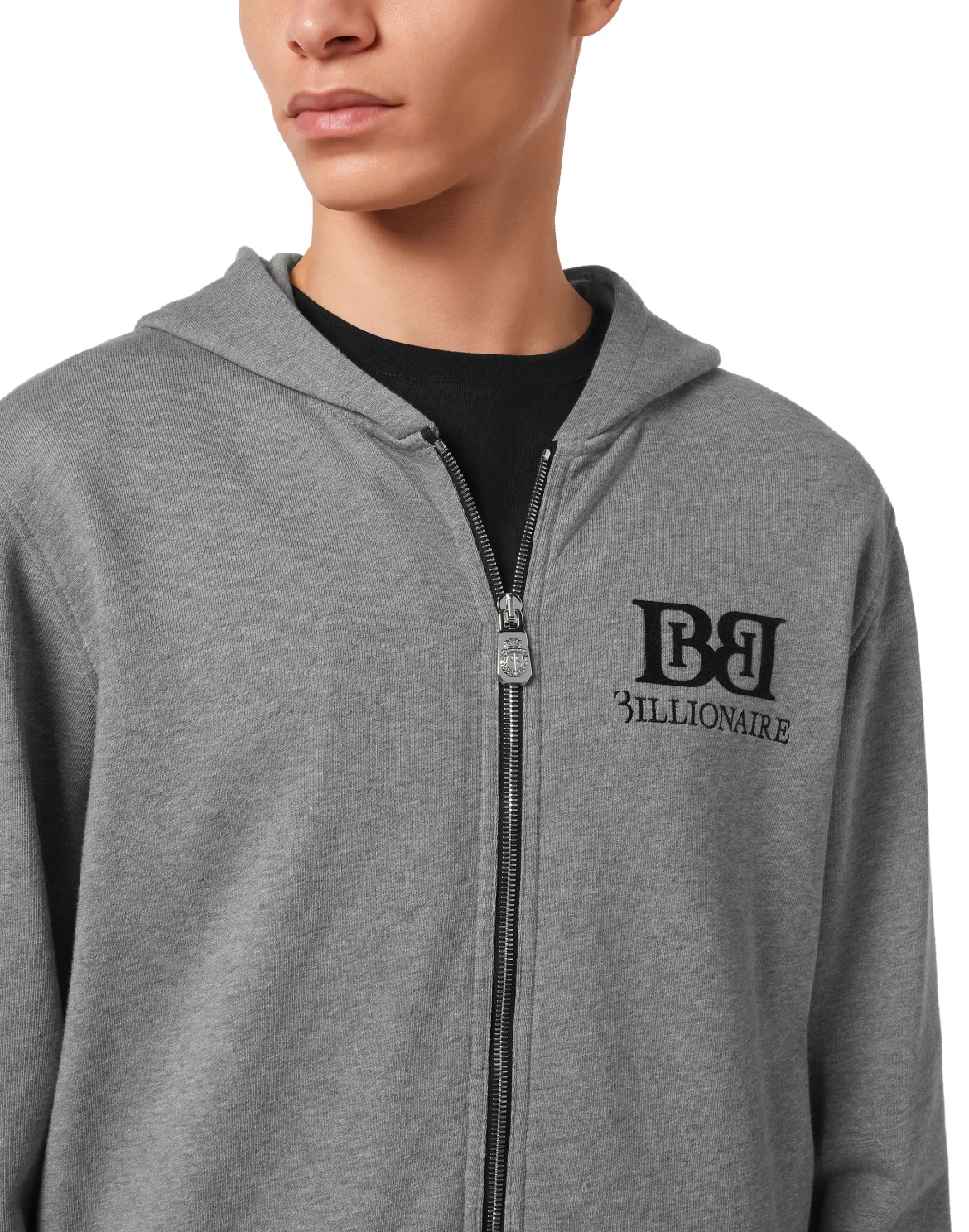 Hoodie Sweatjacket LS, цвет: Серый