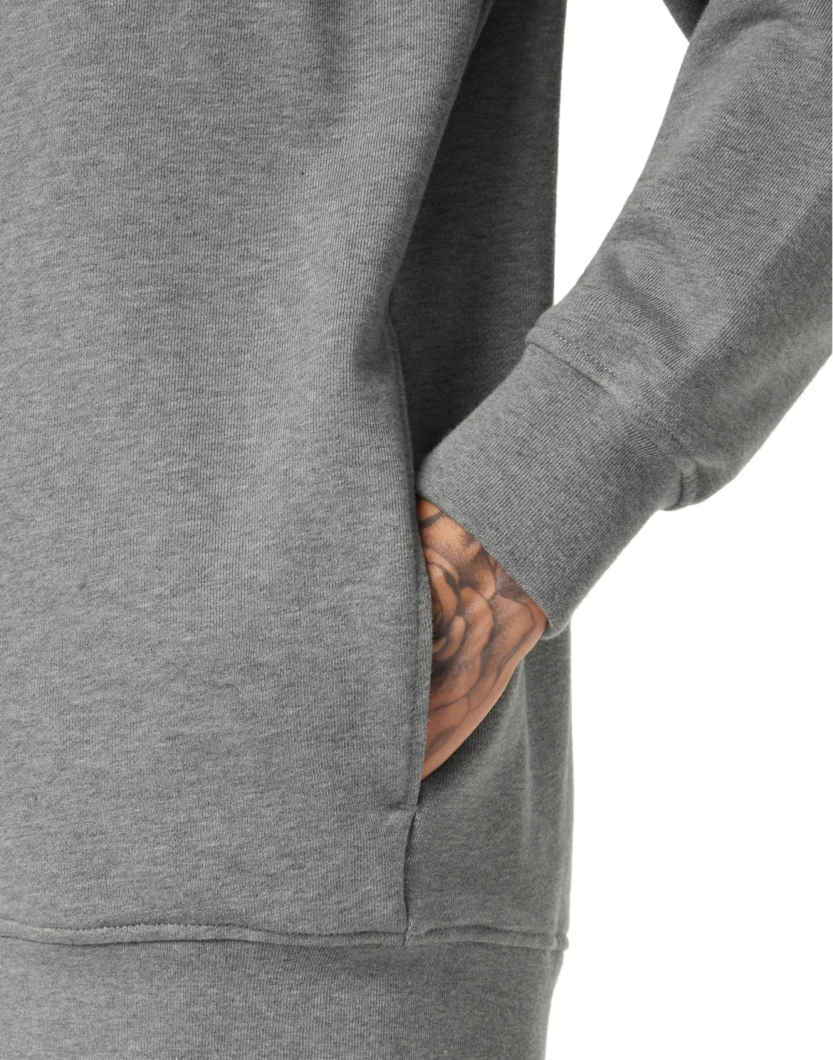 Hoodie Sweatjacket LS, цвет: Серый