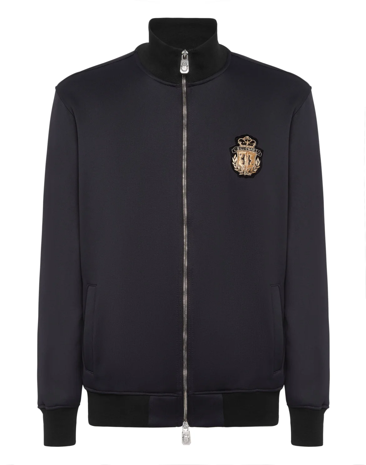 Tracksuit Jacket LS Crest, цвет: Черный