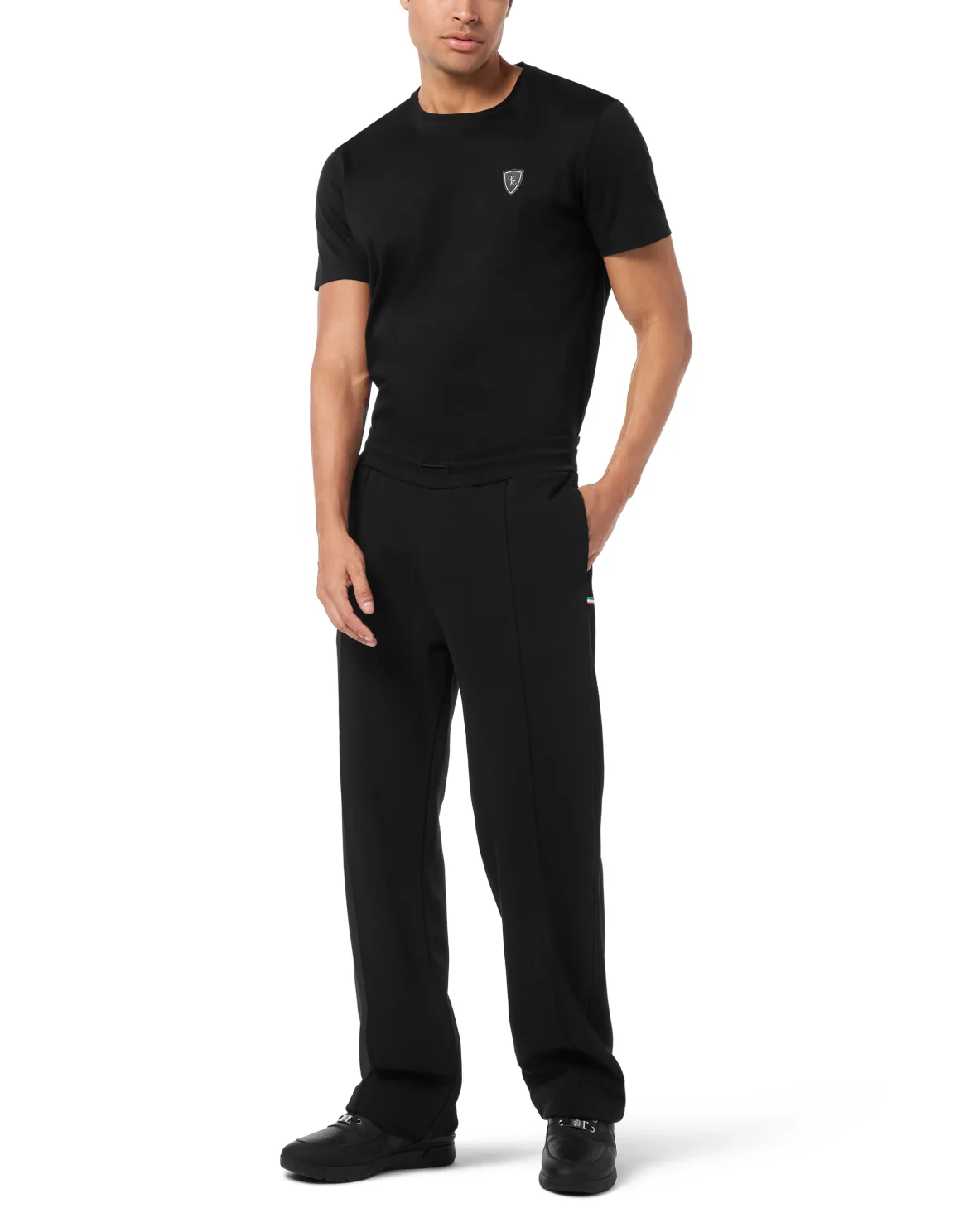 Jogging Trousers Flags, цвет: Черный