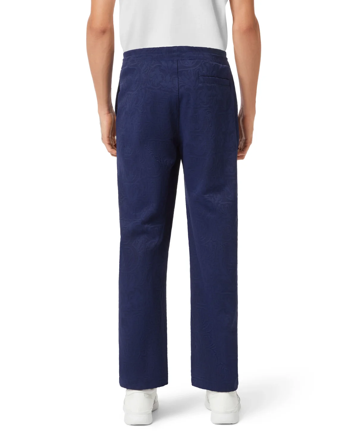 Jacquard Tracksuit Pants, цвет: Синий