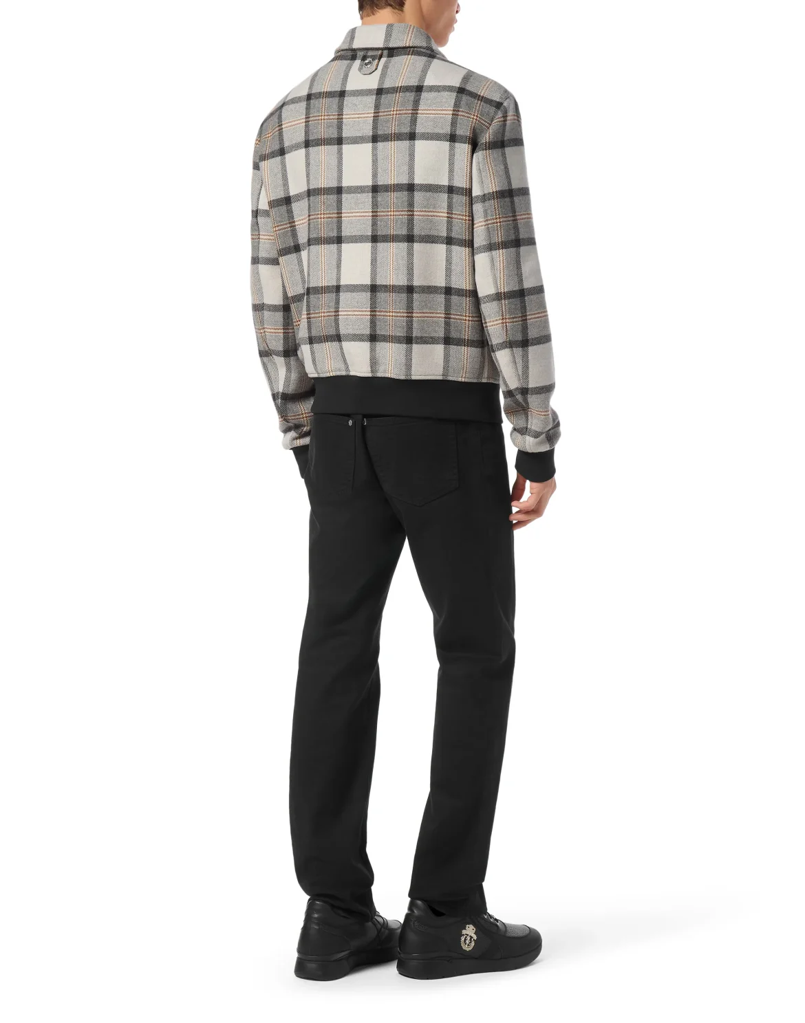 Wool Check Jacket Crest, цвет: Бежевый