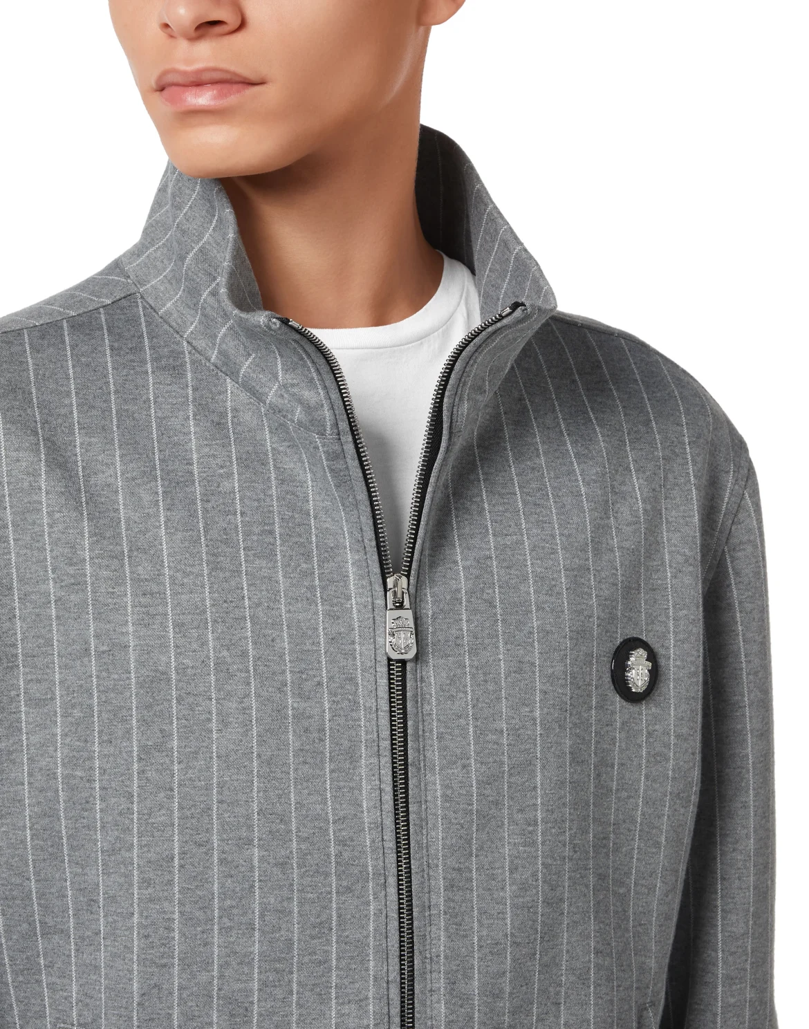 Tracksuit Jacket, цвет: Серый
