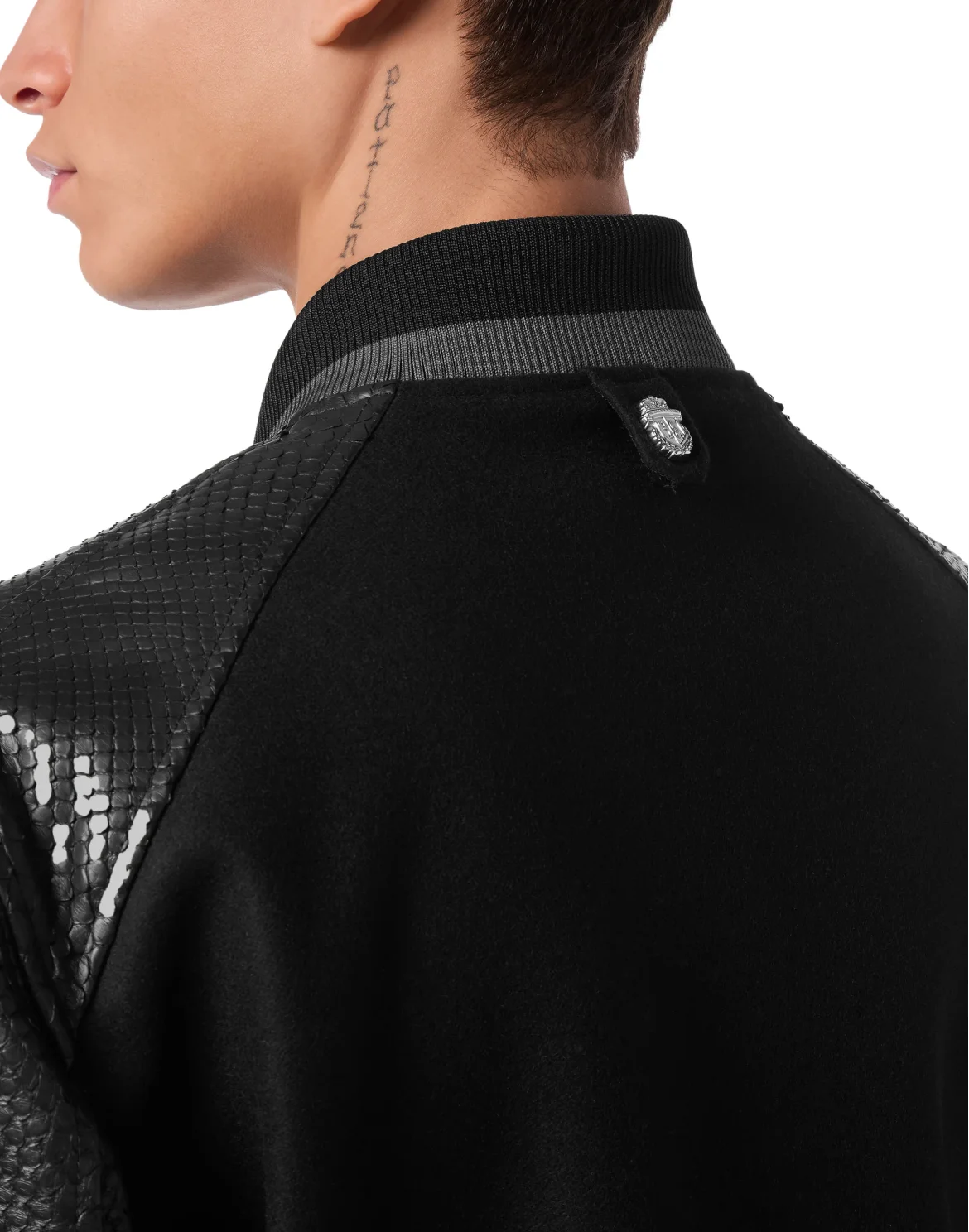 Nylon Elaphe Bomber, цвет: Черный