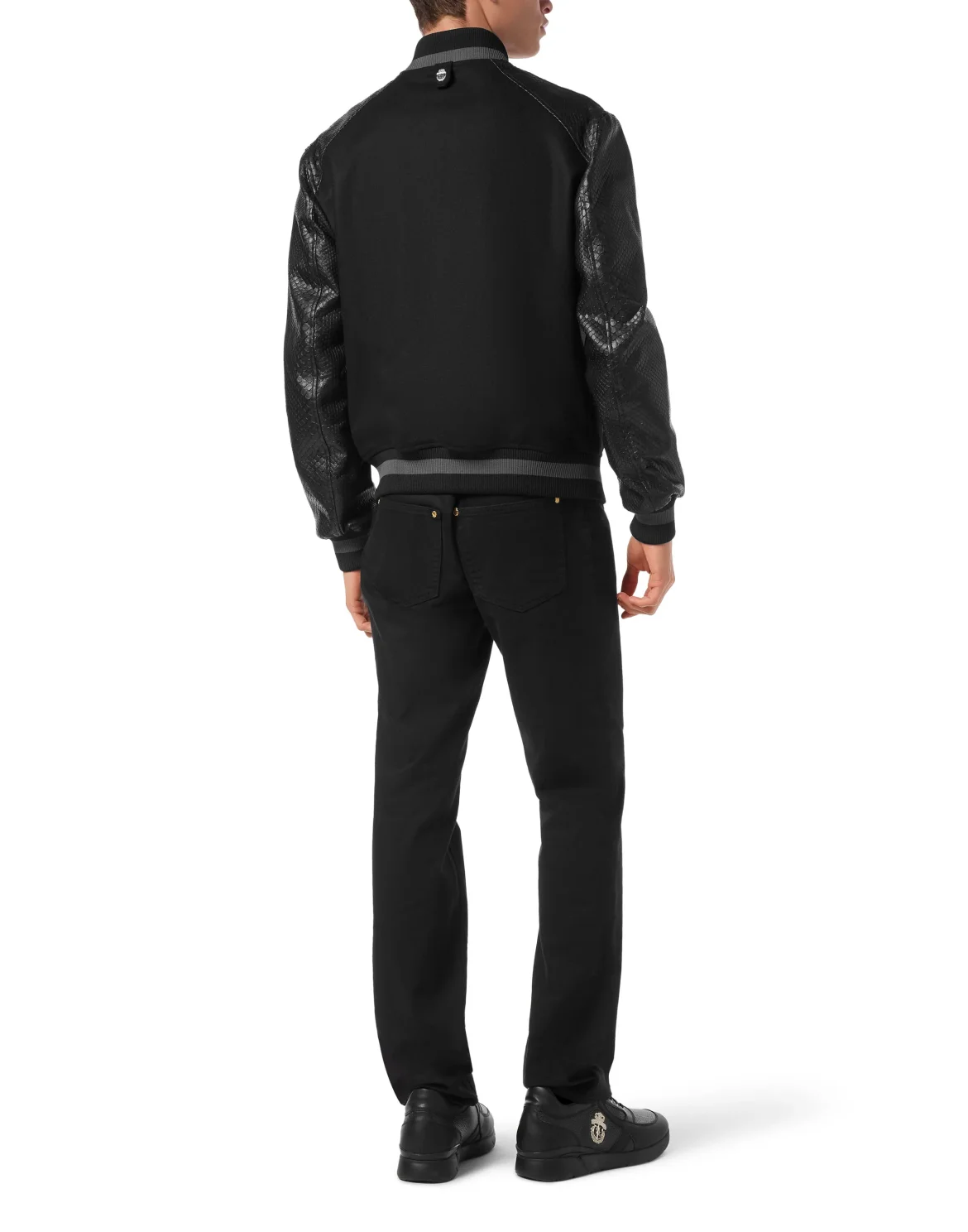 Nylon Elaphe Bomber, цвет: Черный