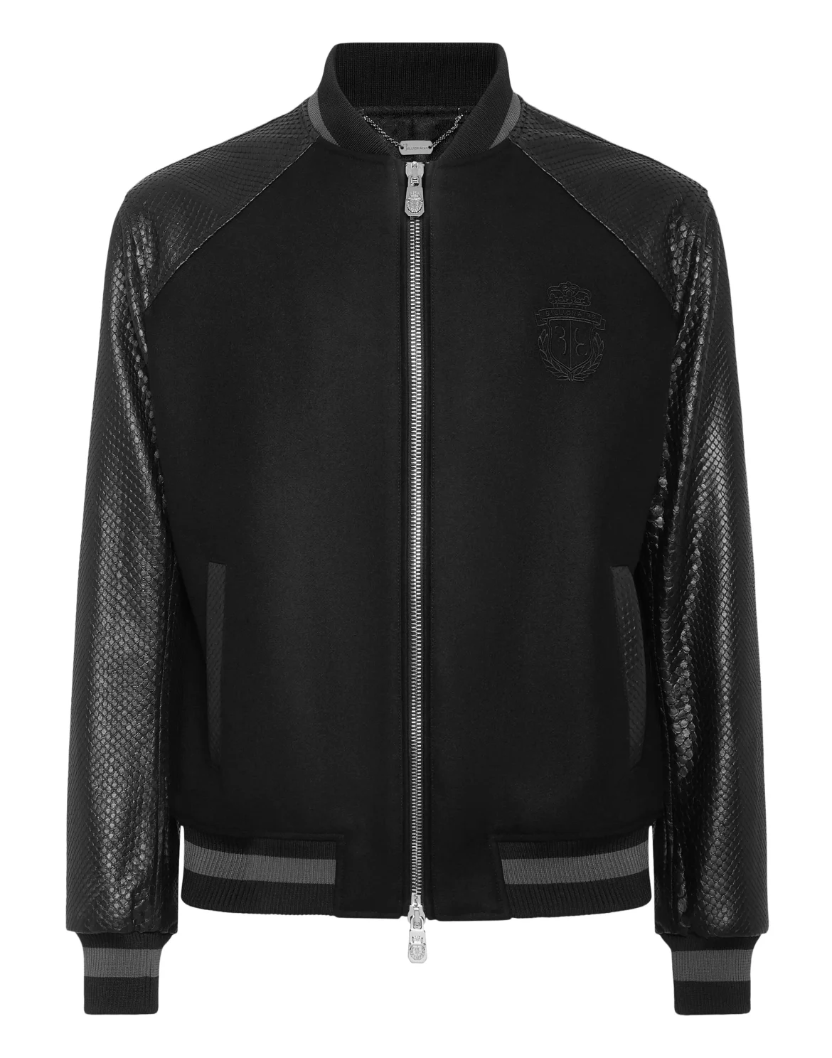 Nylon Elaphe Bomber, цвет: Черный