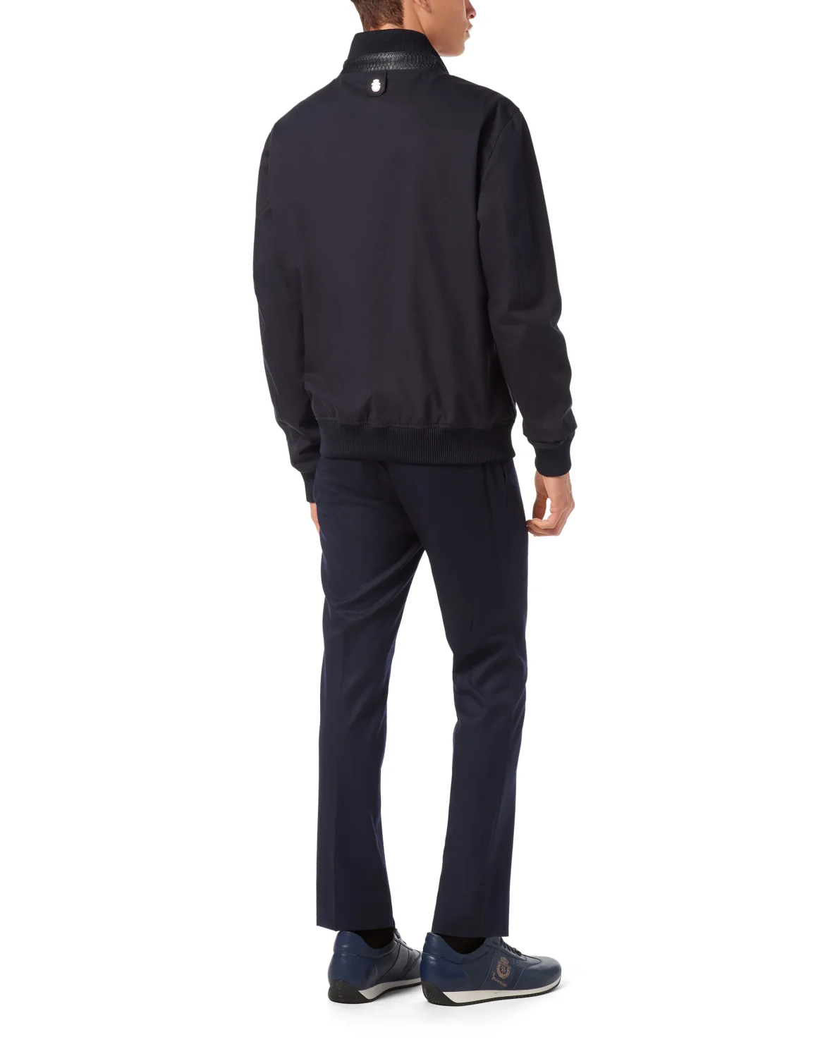 Bomber with Elaphe Details, цвет: Синий