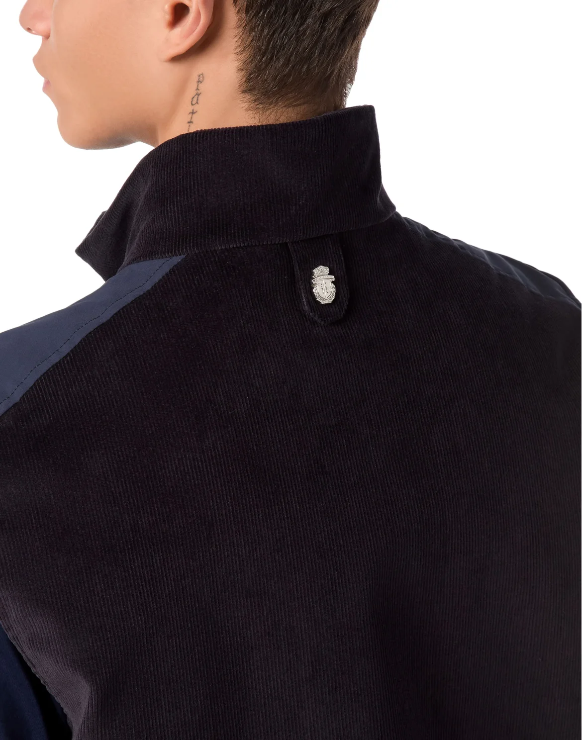 Velvet Short Vest, цвет: Синий