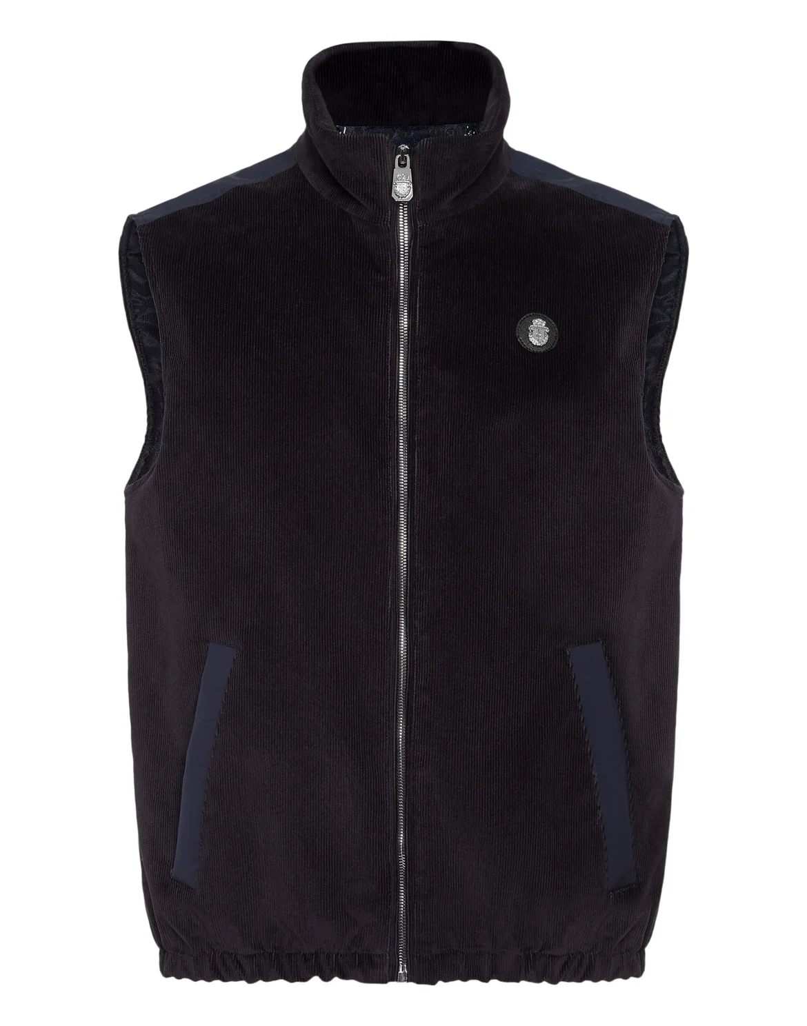 Velvet Short Vest, цвет: Синий