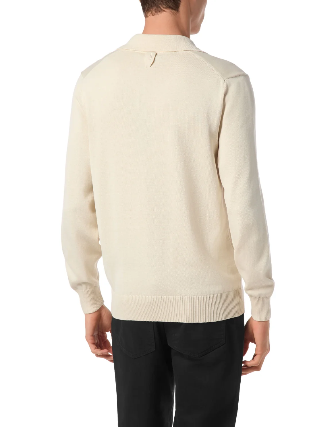 Cotton Silk Polo Shirt, цвет: Бежевый