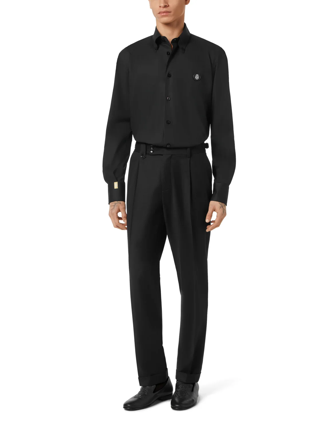 Popeline Shirt Regular Fit, цвет: Черный