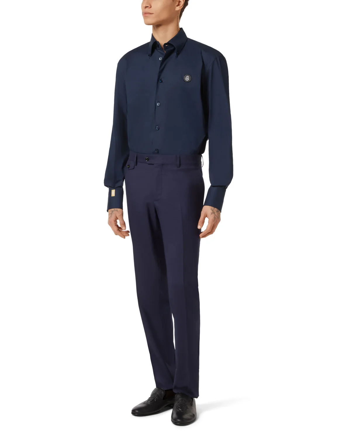 Popeline Shirt Regular Fit, цвет: Синий