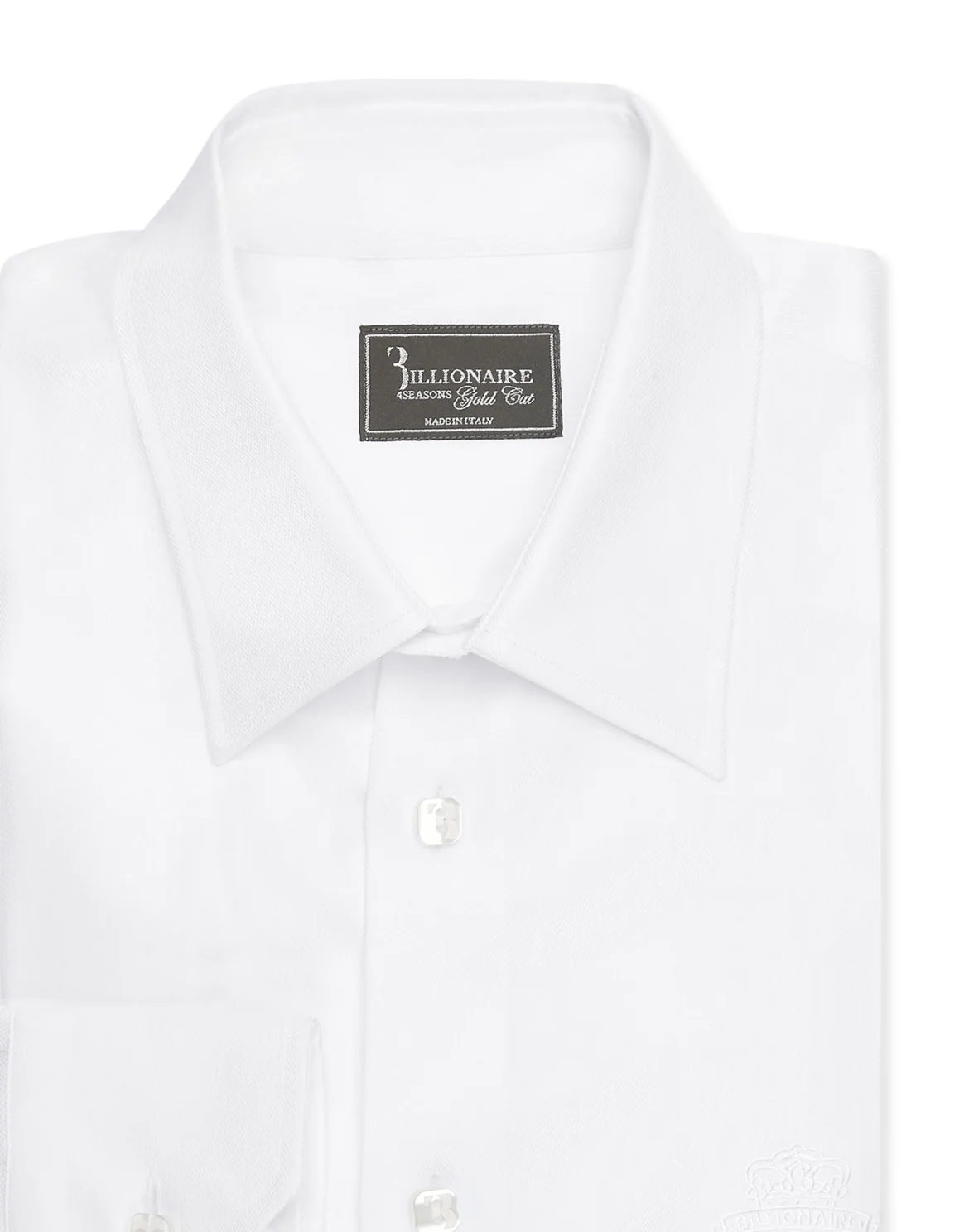 Cotton Twilled Shirt Regular Fit, цвет: Белый