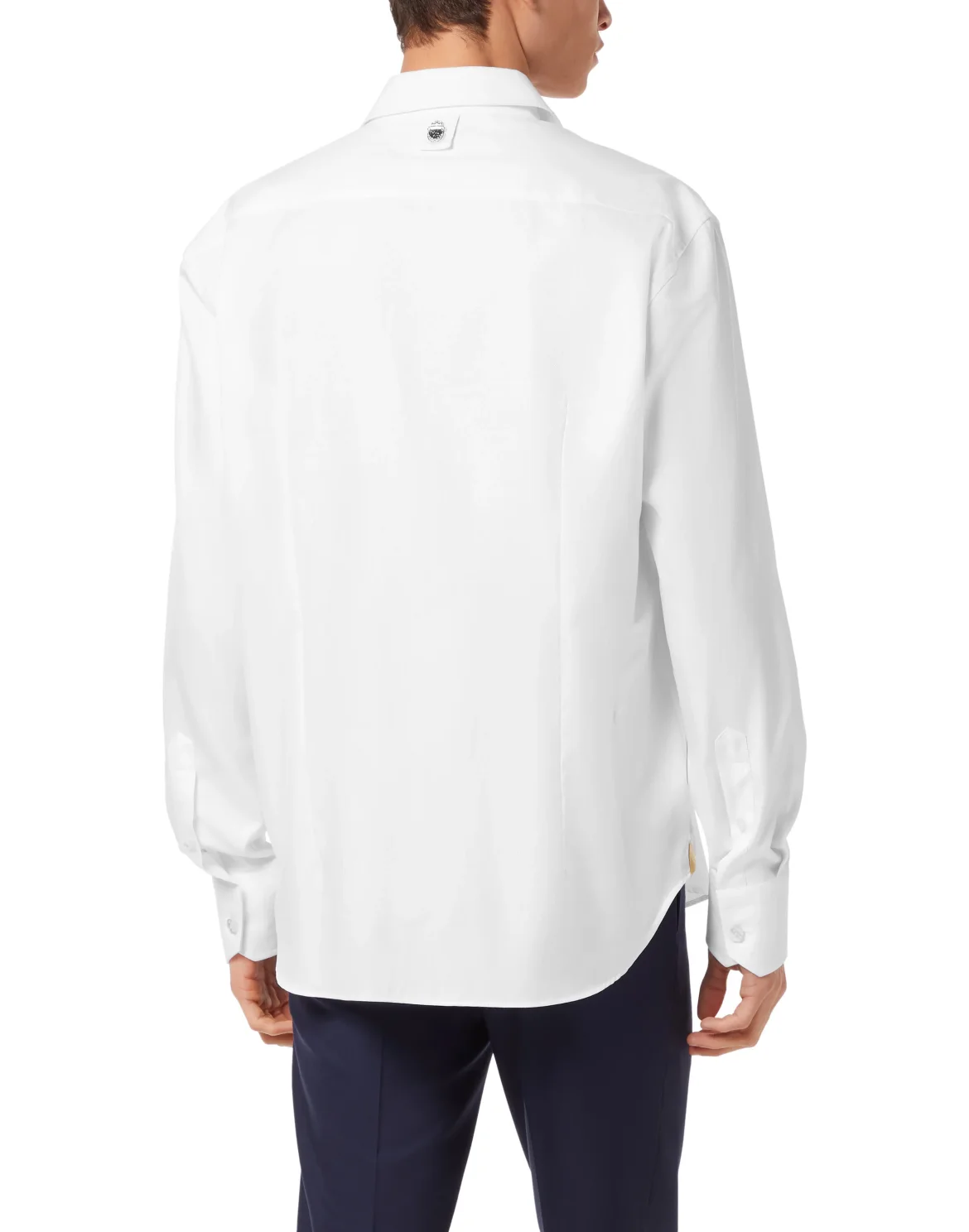 Cotton Twilled Shirt Regular Fit, цвет: Белый