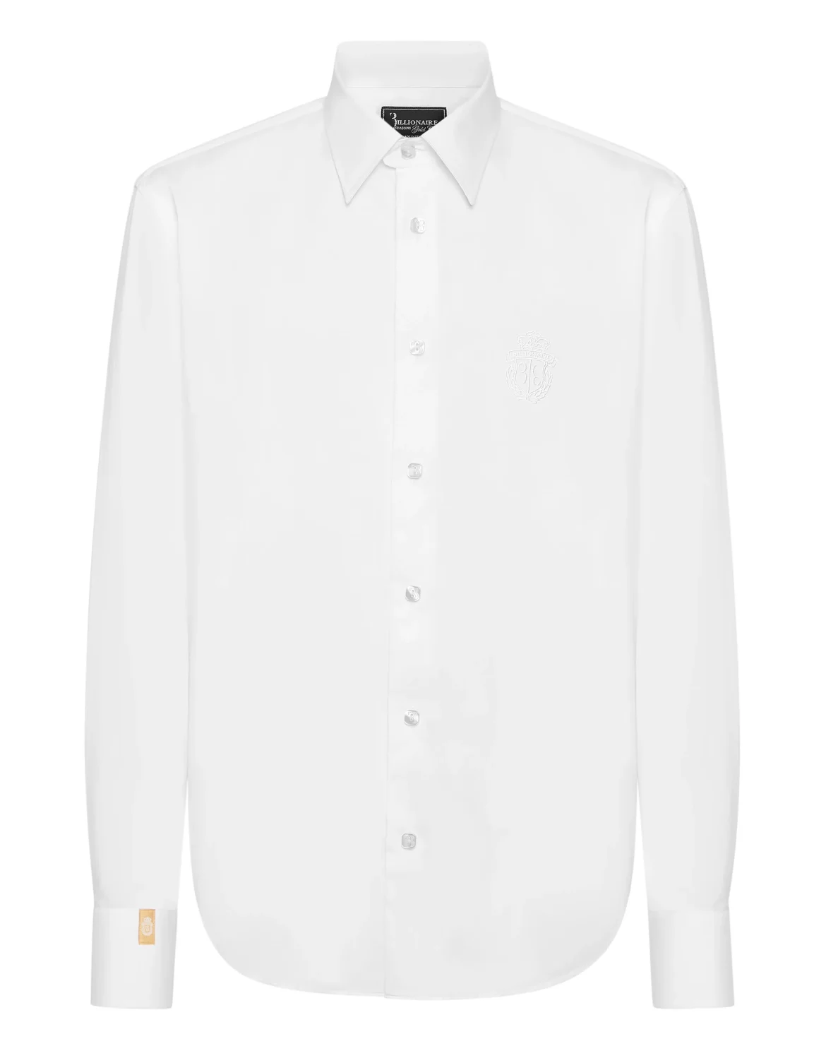 Cotton Twilled Shirt Regular Fit, цвет: Белый