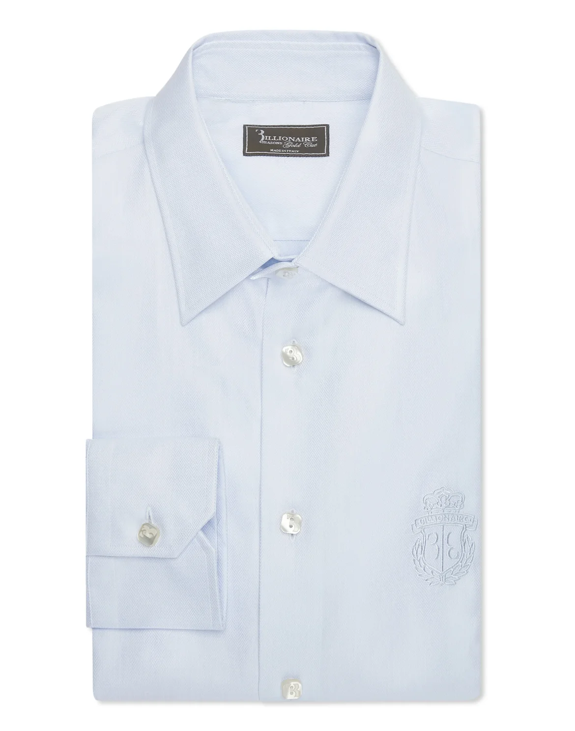 Cotton Twilled Shirt Regular Fit, цвет: Синий