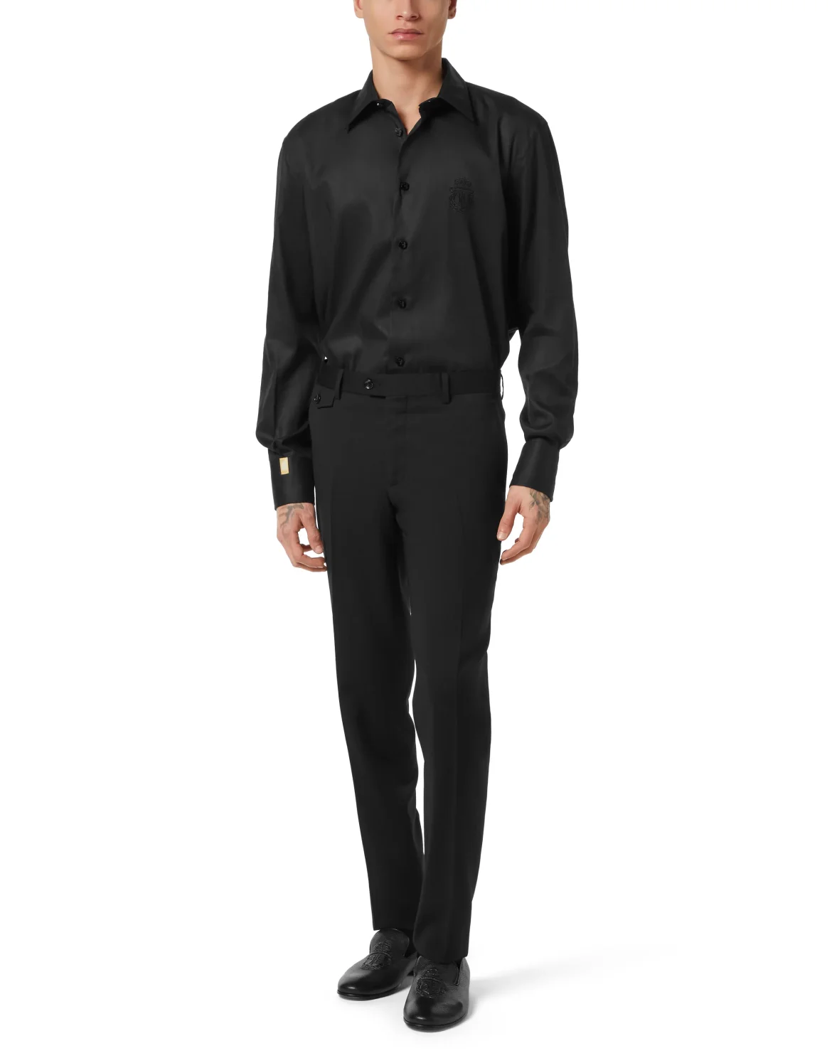 Chino Trousers Gold, цвет: Черный