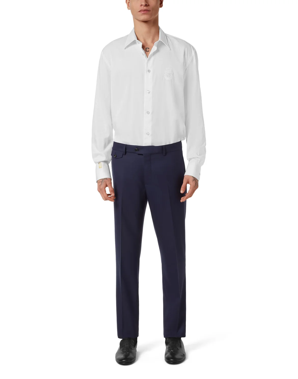 Chino Trousers Gold, цвет: Синий