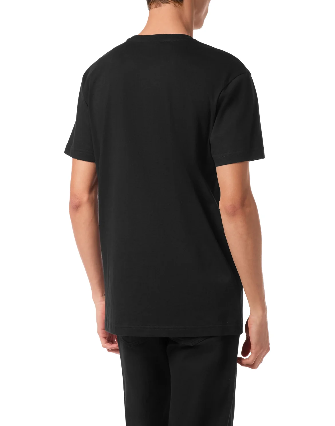 T-shirt Round Neck Flags, цвет: Черный