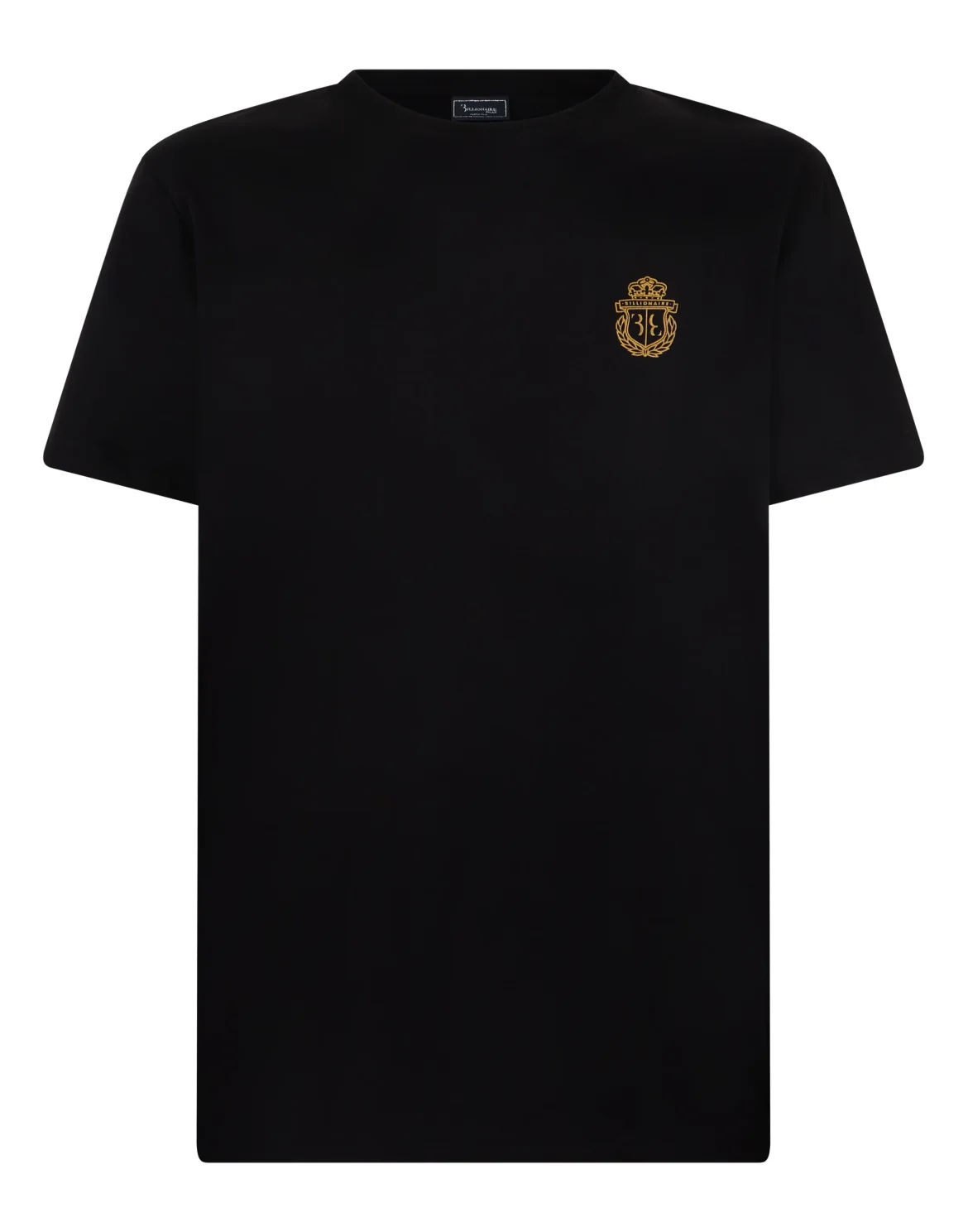 T-shirt Round Neck SS Crest, цвет: Черный