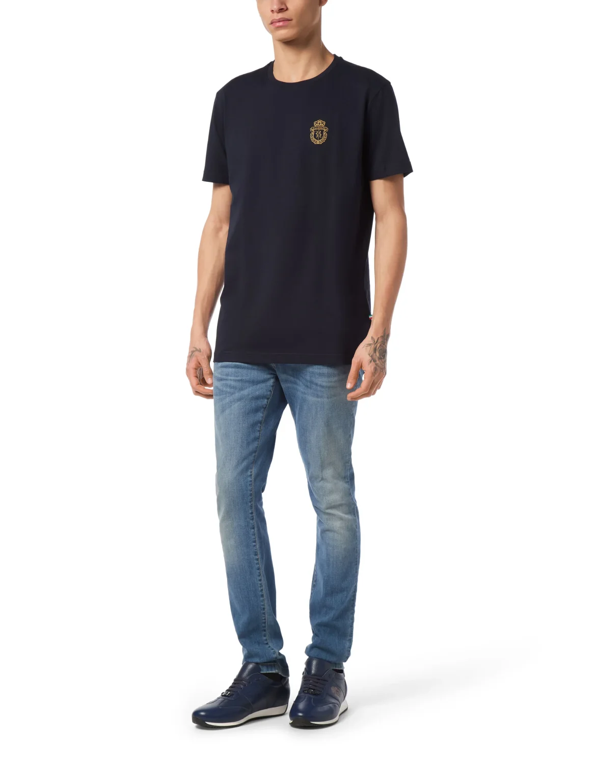 T-shirt Round Neck SS Crest, цвет: Синий