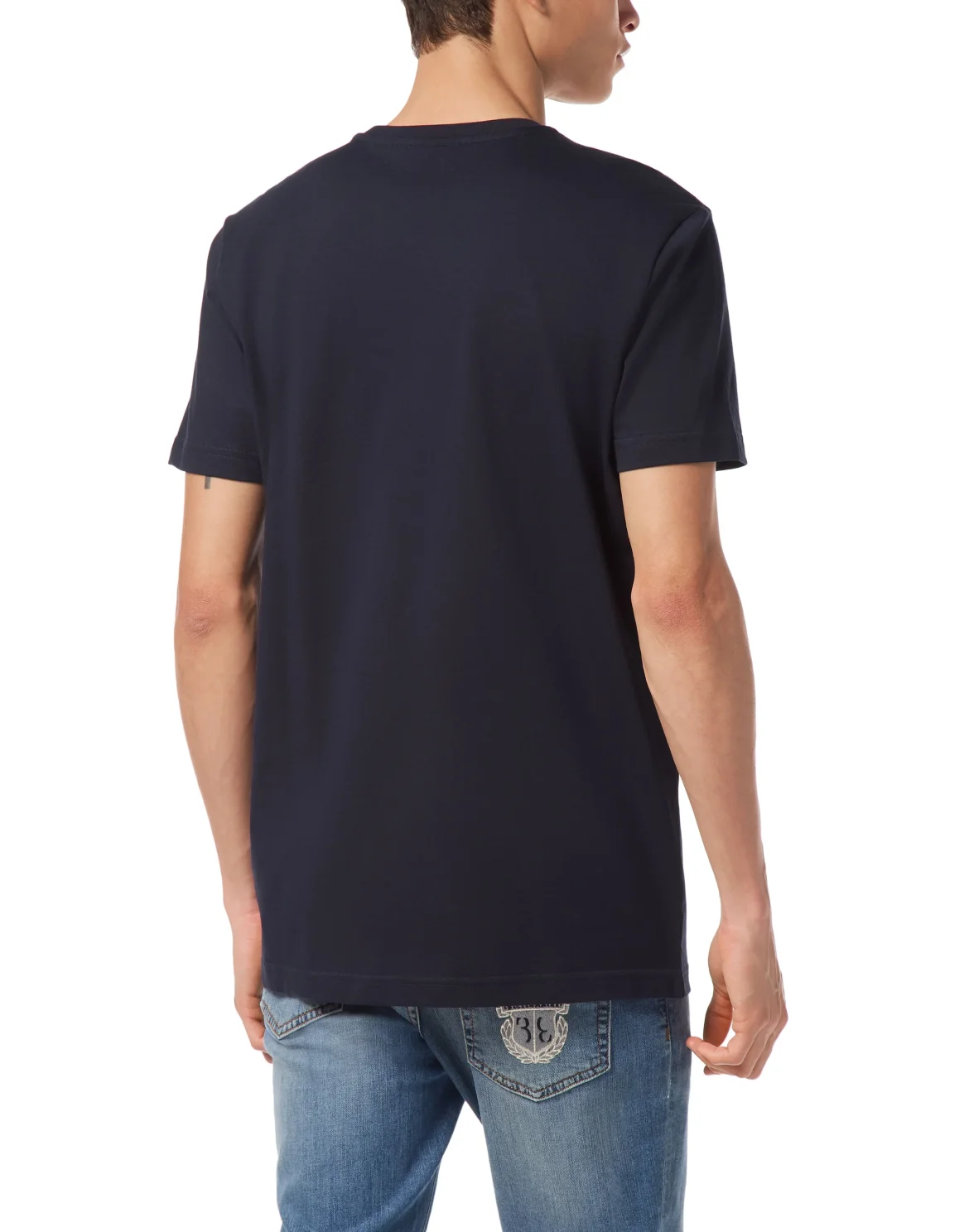 T-shirt Round Neck SS Crest, цвет: Синий