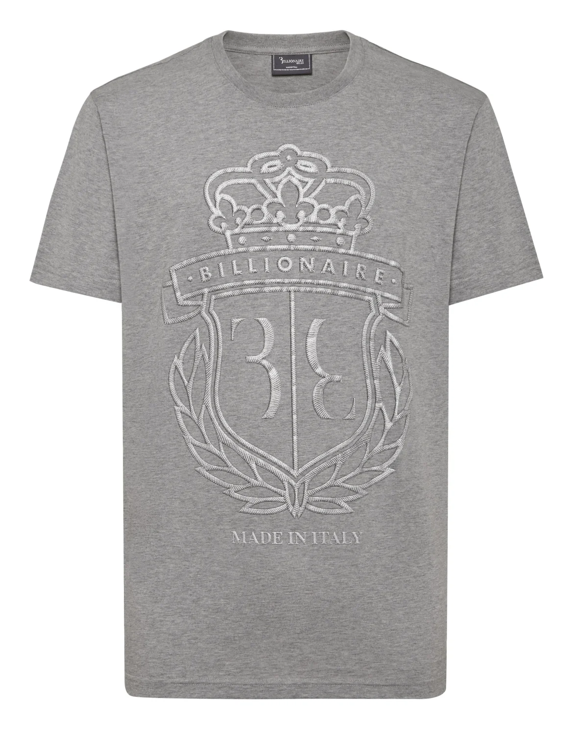 T-shirt Round Neck SS Crest, цвет: Серый