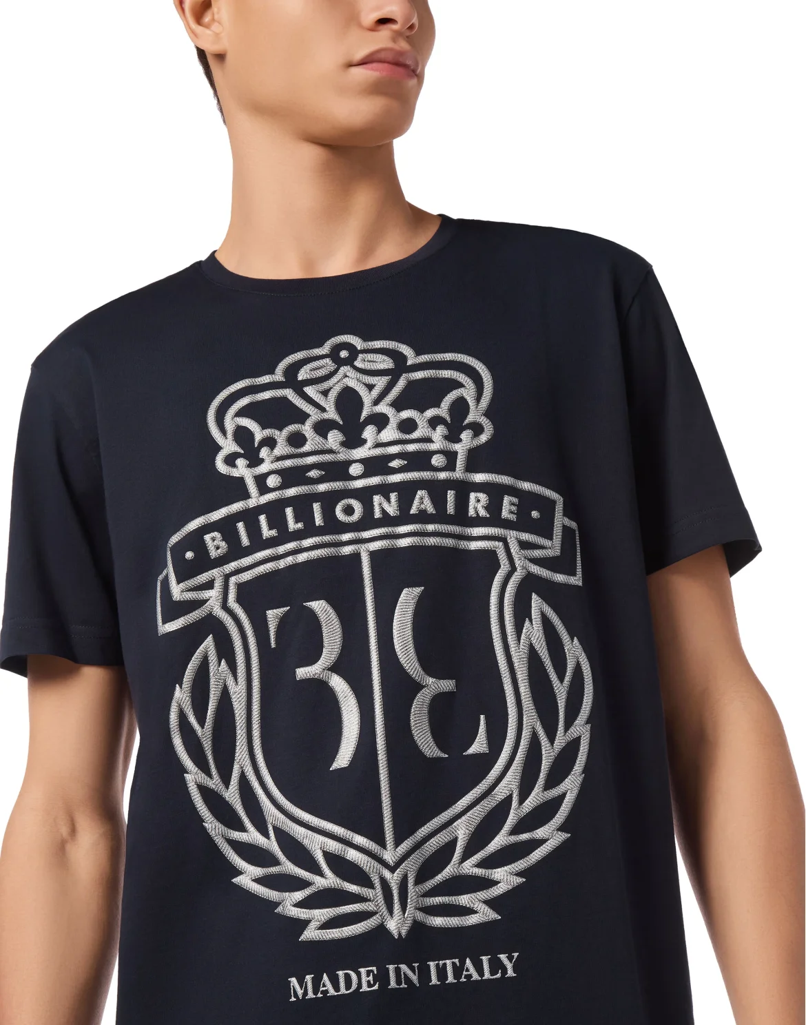 T-shirt Round Neck SS Crest, цвет: Синий