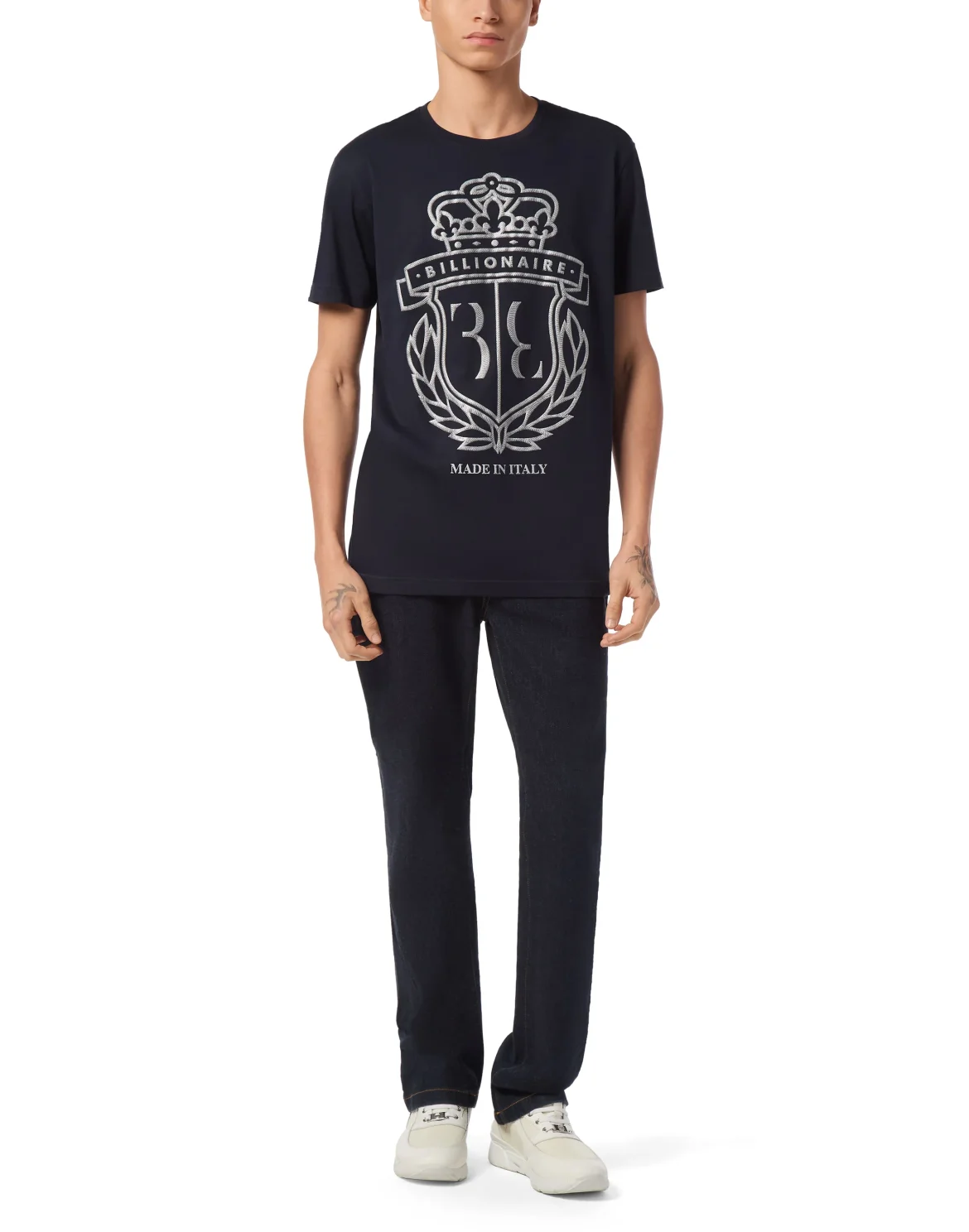 T-shirt Round Neck SS Crest, цвет: Синий