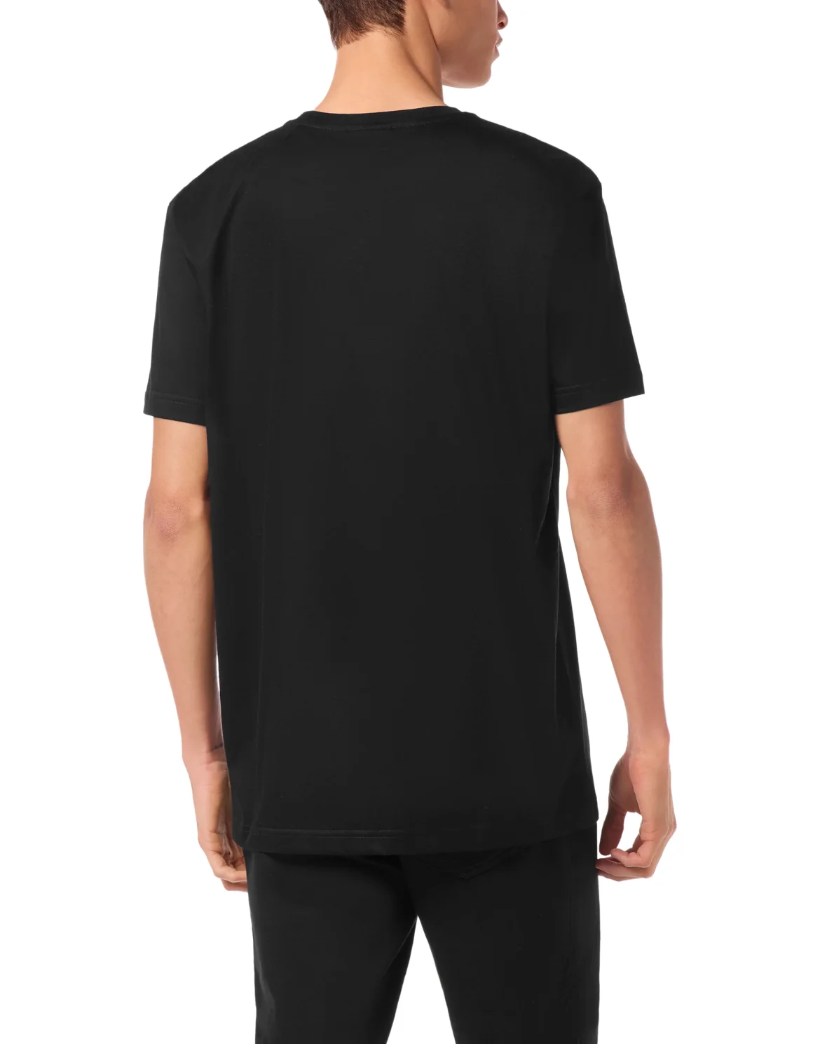 T-shirt Round Neck SS Crest, цвет: Черный