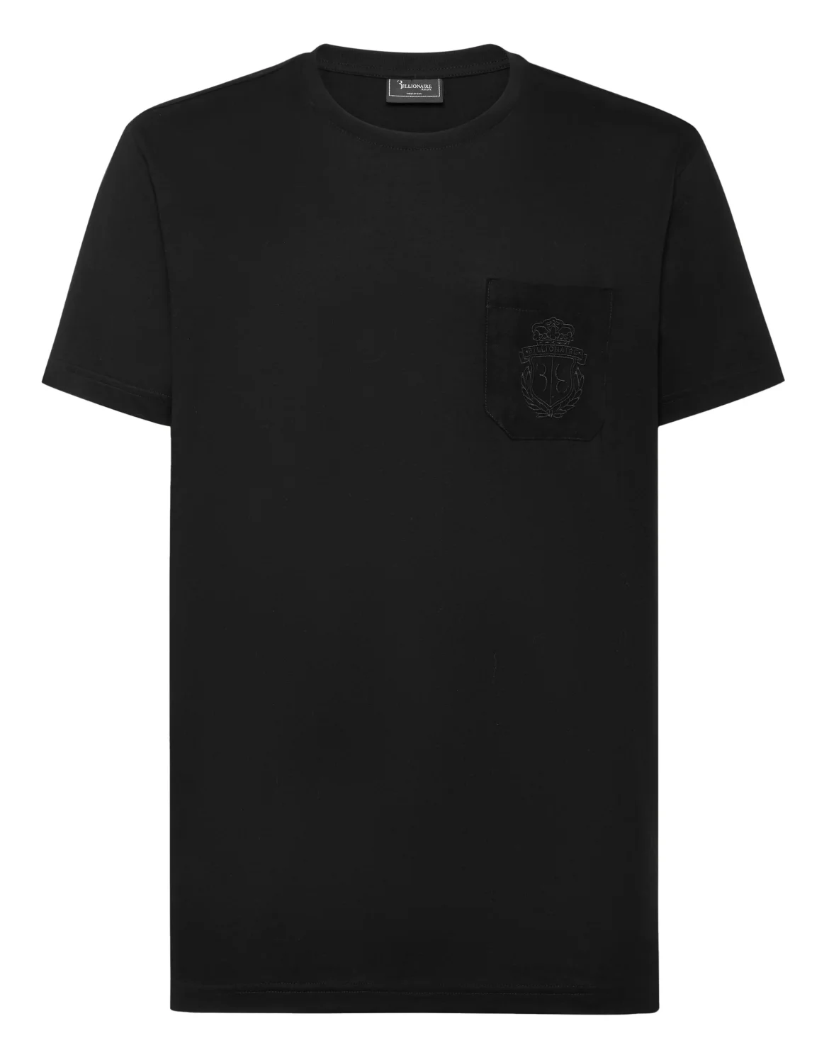 T-shirt Round Neck SS Crest, цвет: Черный