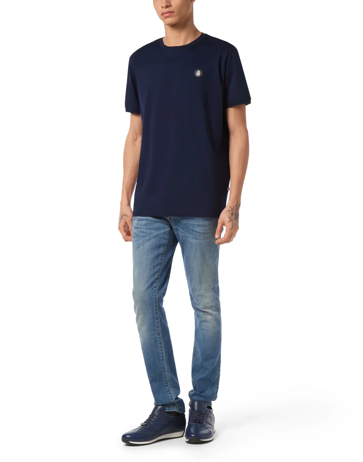 T-shirt Round Neck SS, цвет: Синий