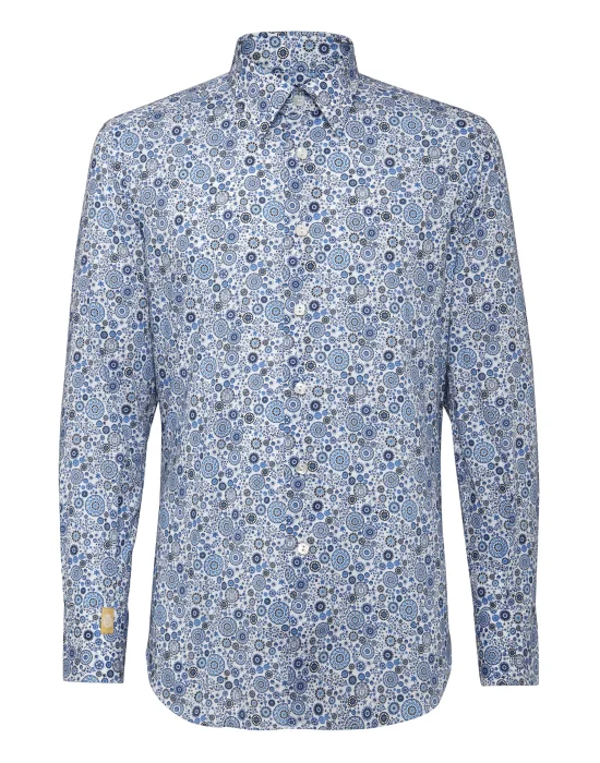 Shirt Silver Cut LS/Milano/Multi/ Original