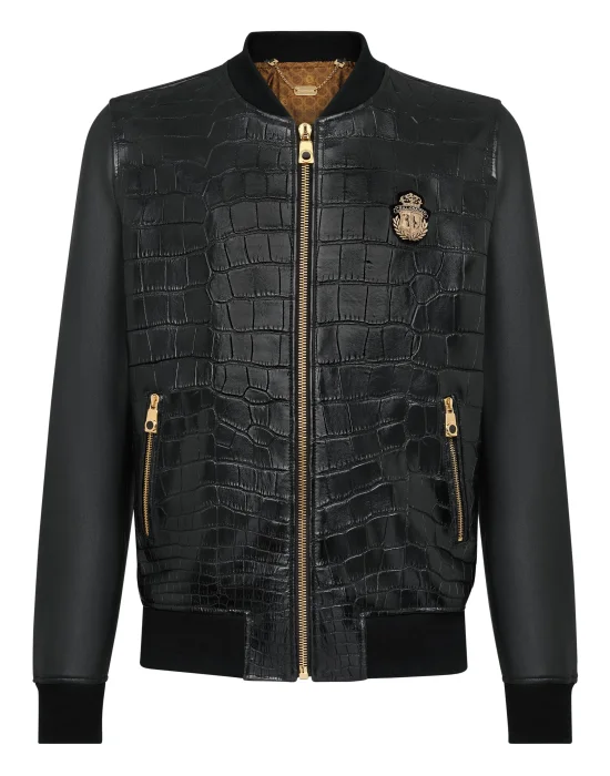 Leather Bomber Luxury