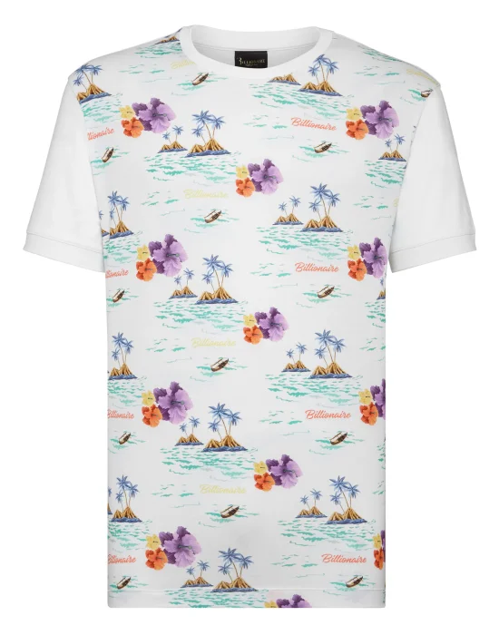 T-shirt Round Neck SS Palms