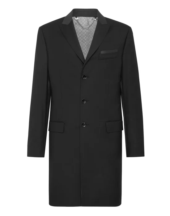 Coat Long Tailored Fit Iconic