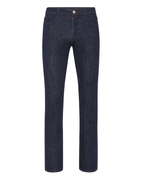 Denim Trousers Super Straight Cut Basic
