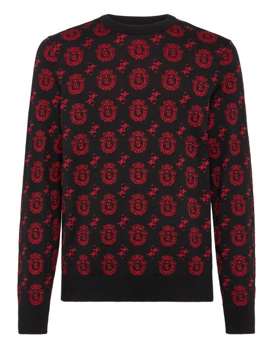 Wool/Cotton Pullover LS