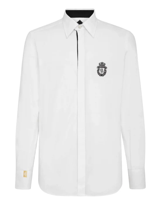 Shirt Silver Cut LS Slim Fit