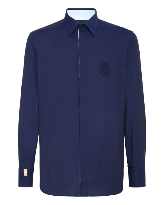 Shirt Silver Cut LS Slim Fit