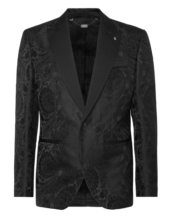 Jacquard Blazer LS